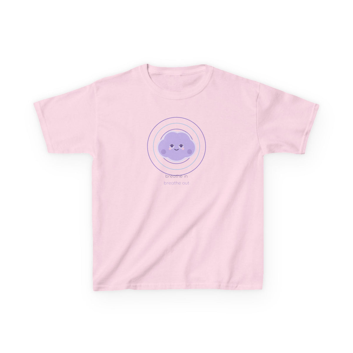 Breathe with Boo Breathe In Breathe Out Kids' T-Shirt