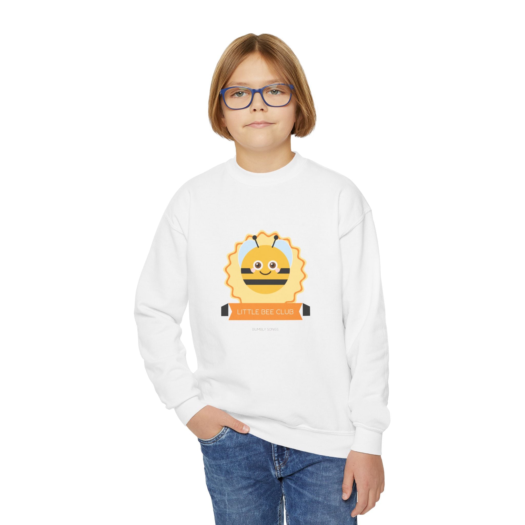 Bumbly Songs Little Bee Club Kids' Sweatshirt