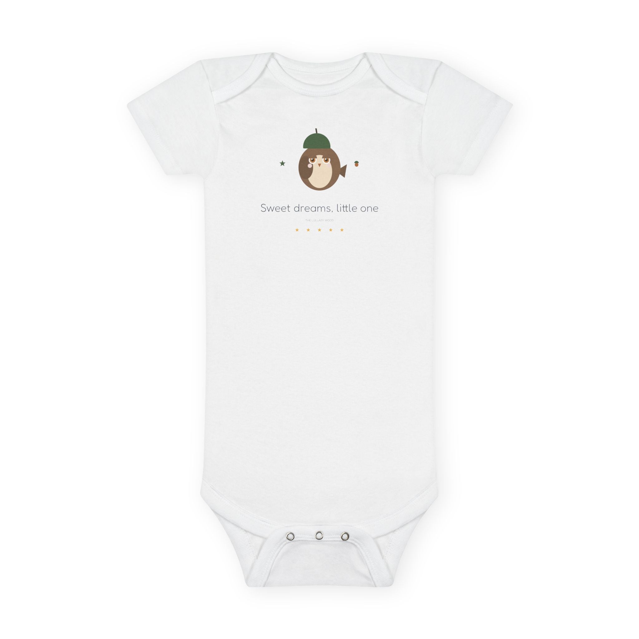 The Lullaby Wood Sweet Dreams Baby Bodysuit