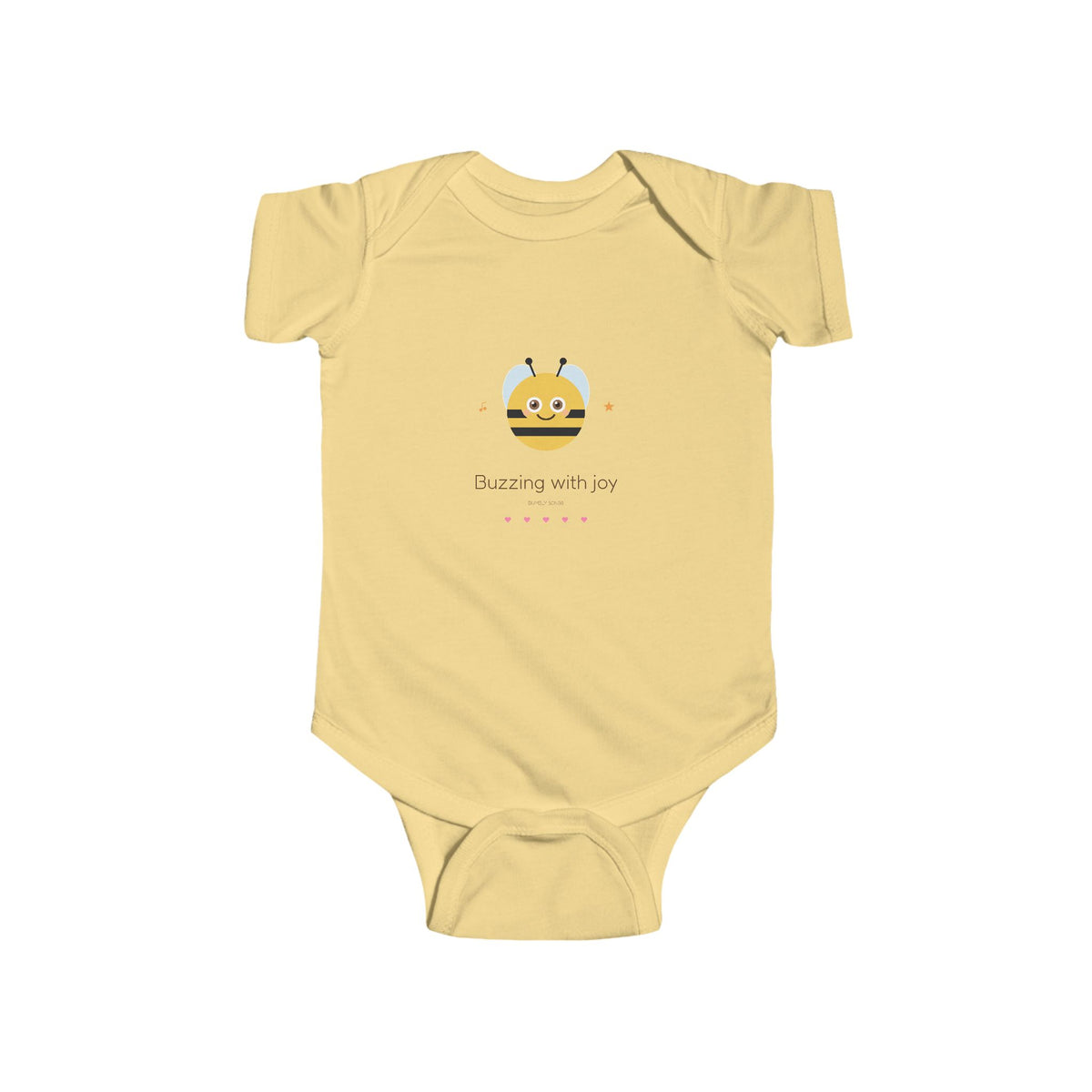 Bumbly Songs Buzzing With Joy Baby Bodysuit