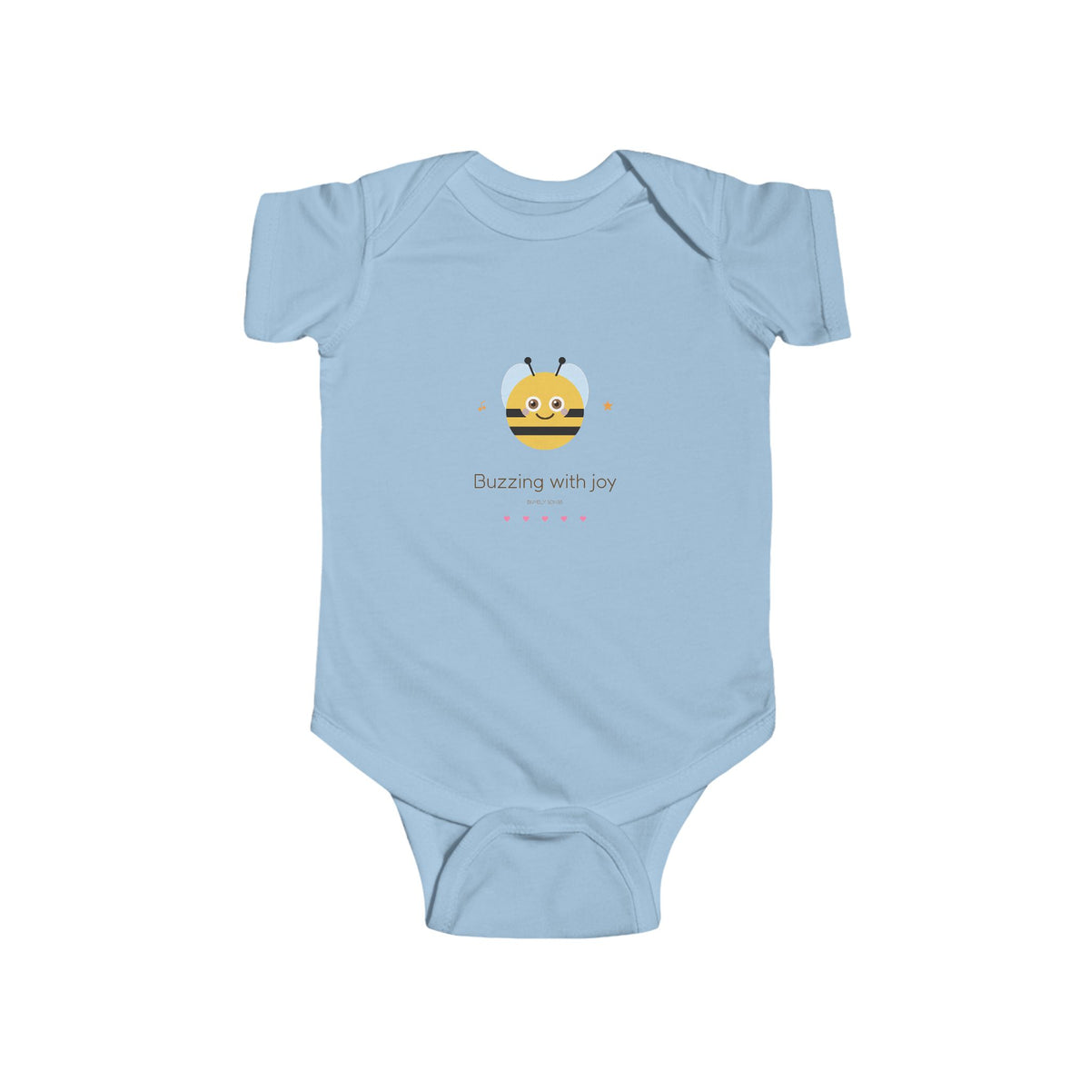 Bumbly Songs Buzzing With Joy Baby Bodysuit