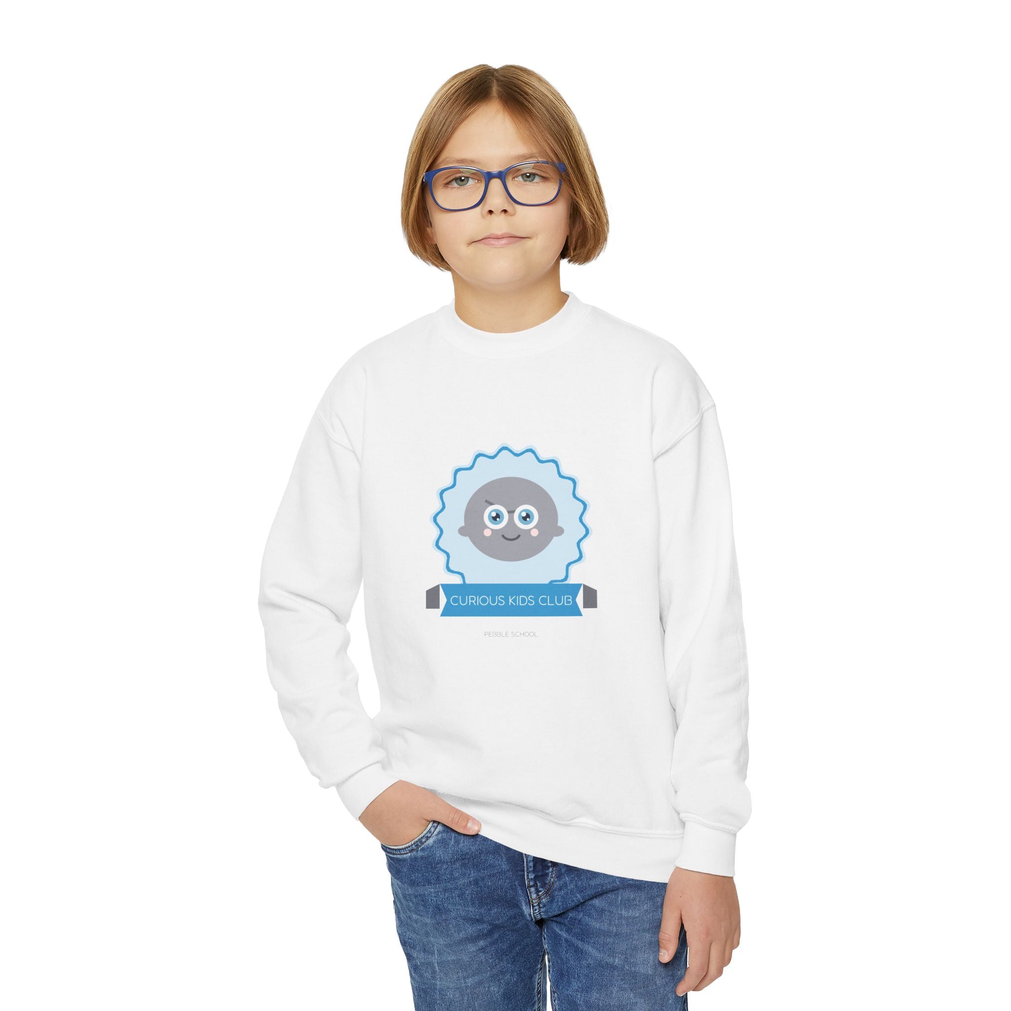 Pebble School Curious Kids Club Kids' Sweatshirt