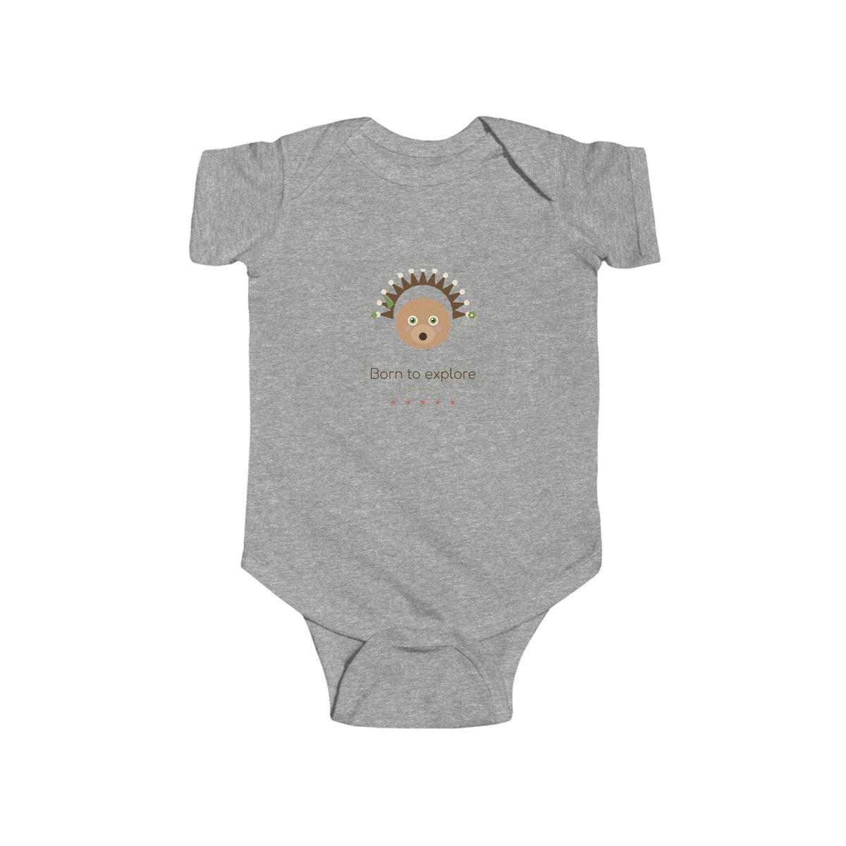 Bramble & Co Born To Explore Baby Bodysuit