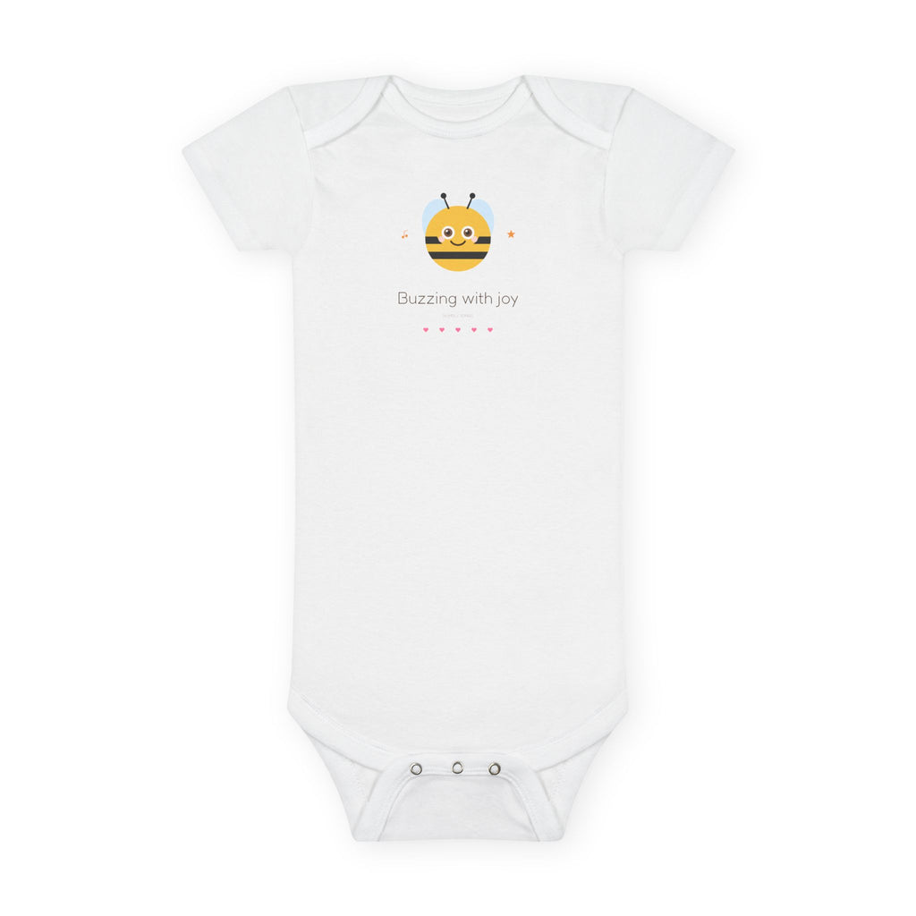 Bumbly Songs Buzzing With Joy Baby Bodysuit