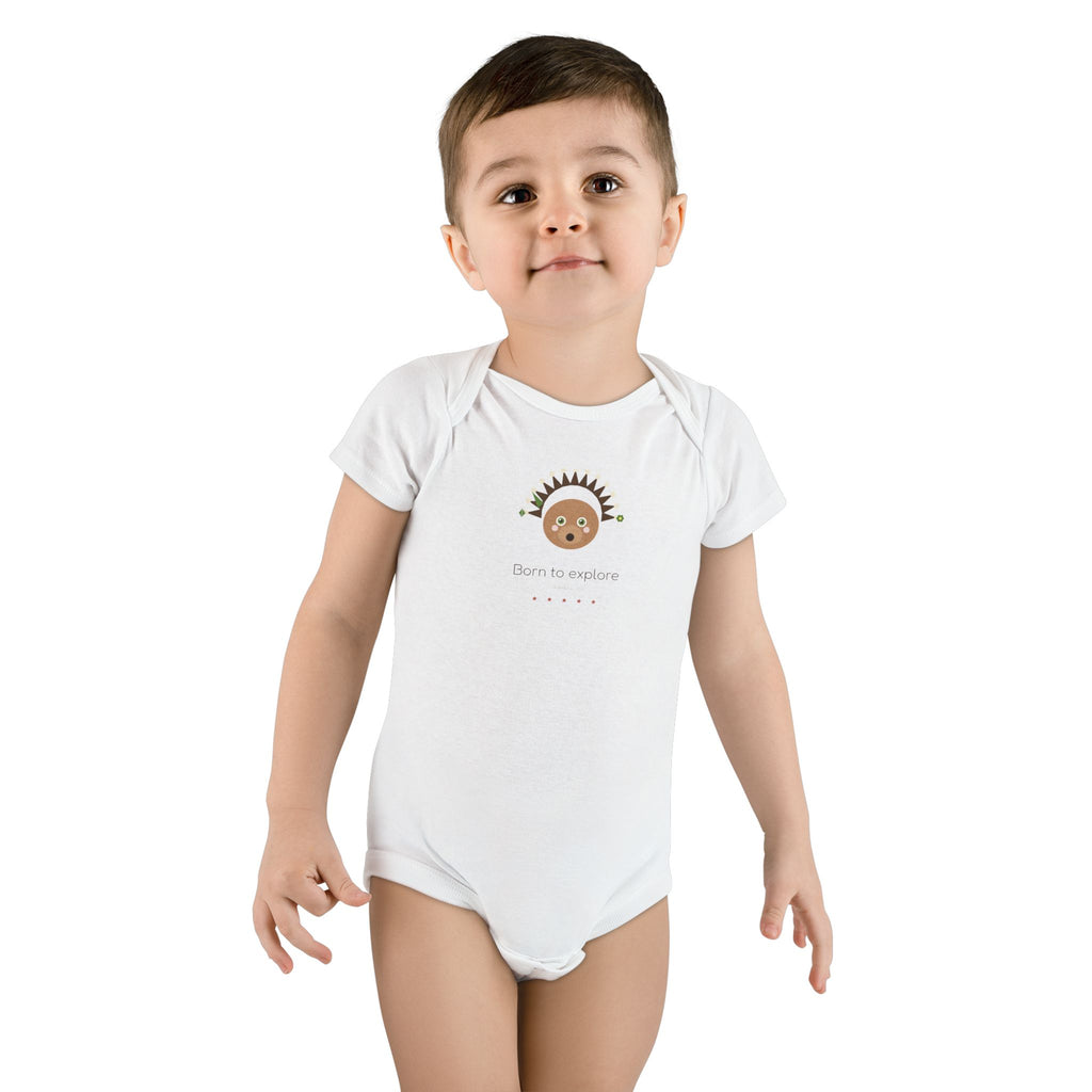 Bramble & Co Born To Explore Baby Bodysuit