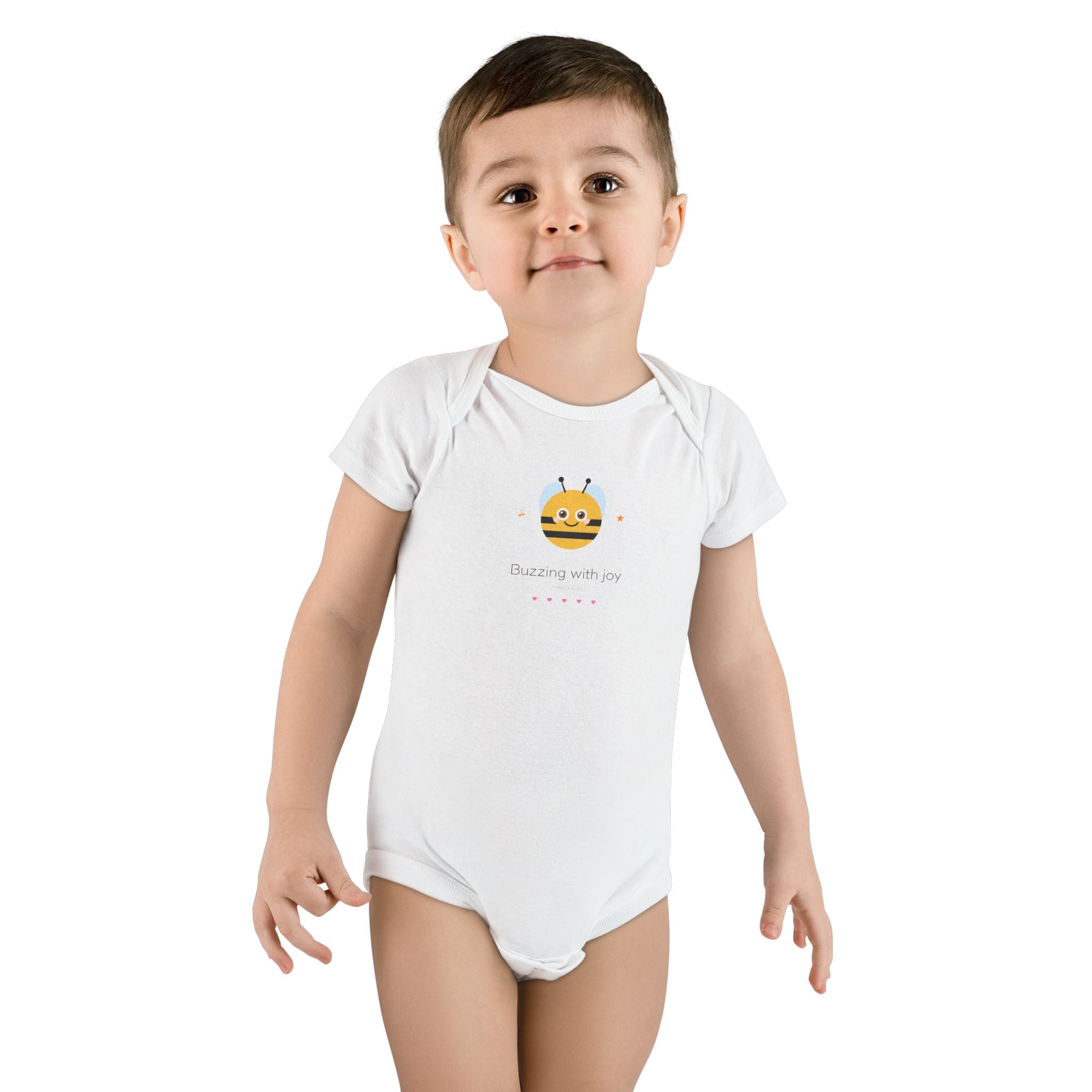 Bumbly Songs Buzzing With Joy Baby Bodysuit