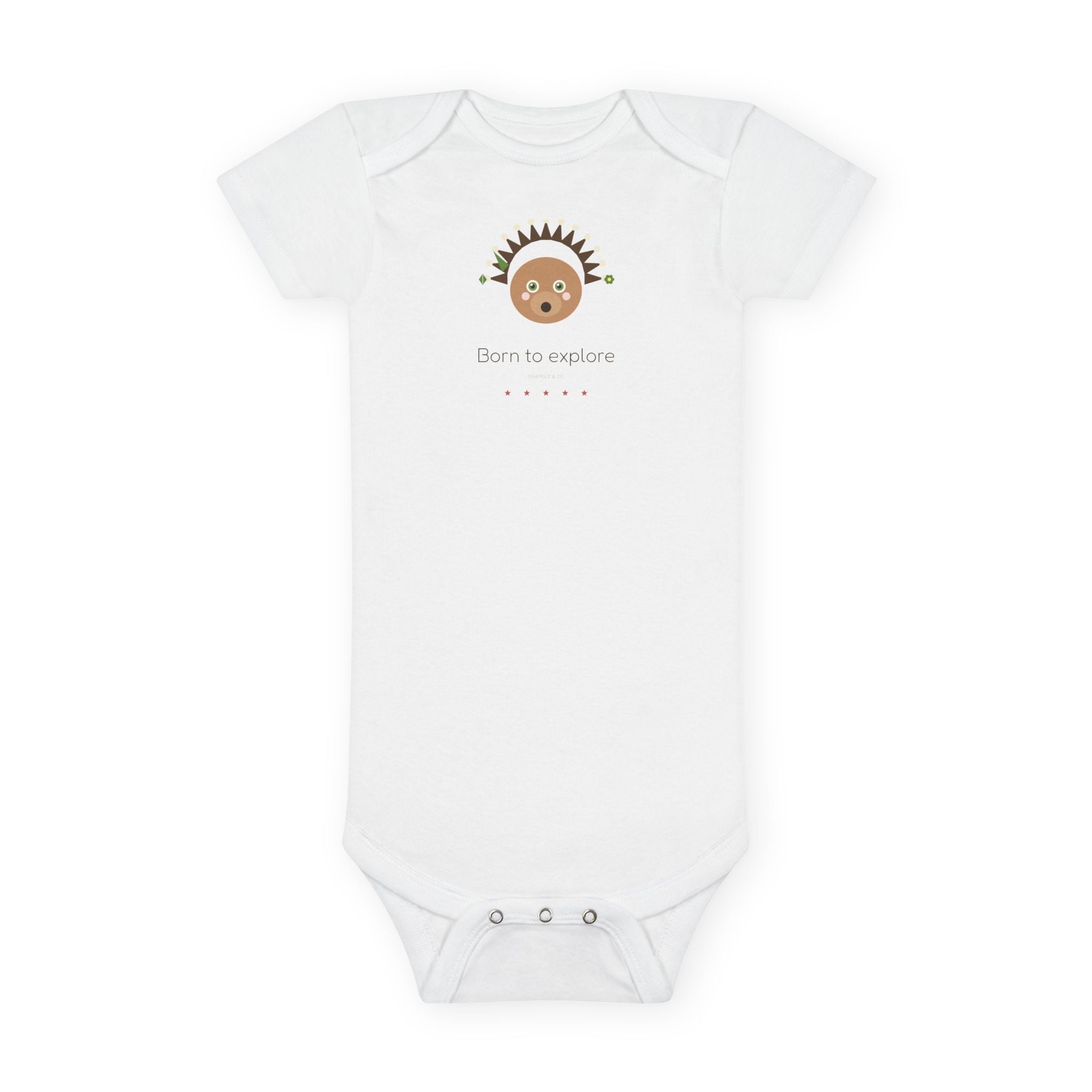 Bramble & Co Born To Explore Baby Bodysuit