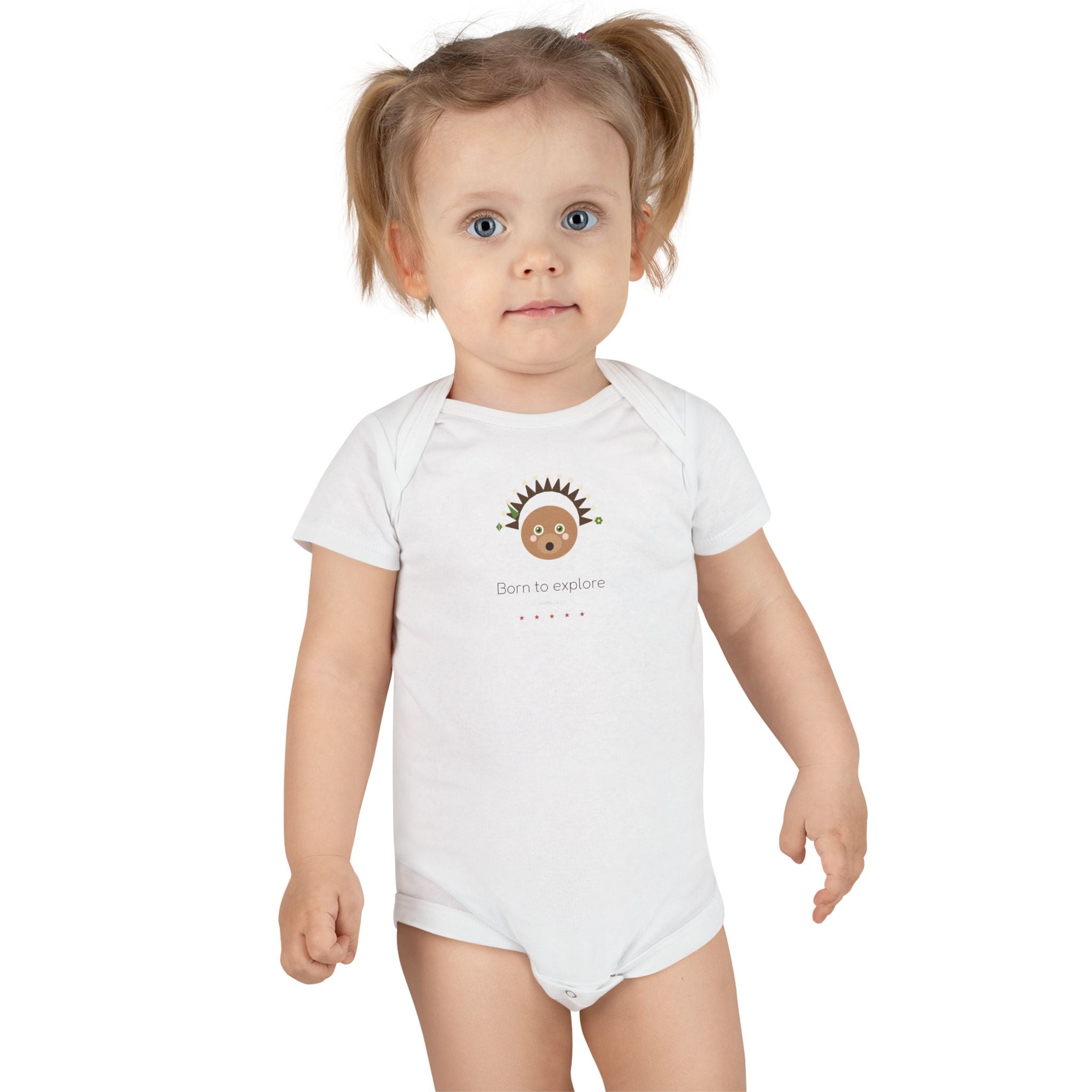 Bramble & Co Born To Explore Baby Bodysuit