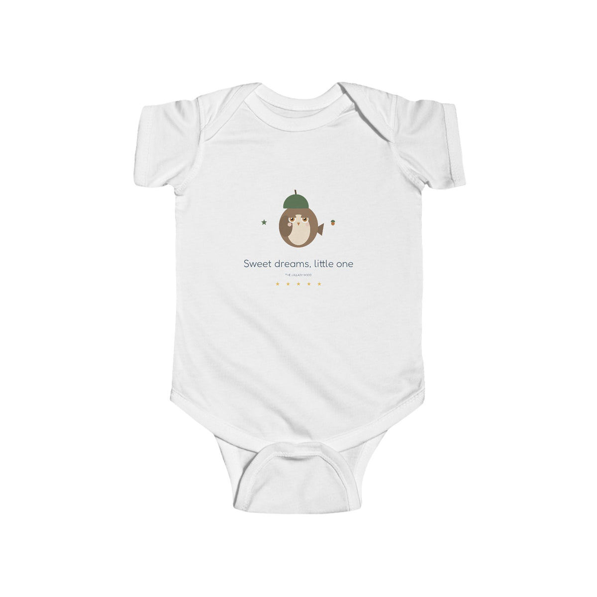 The Lullaby Wood Sweet Dreams Baby Bodysuit