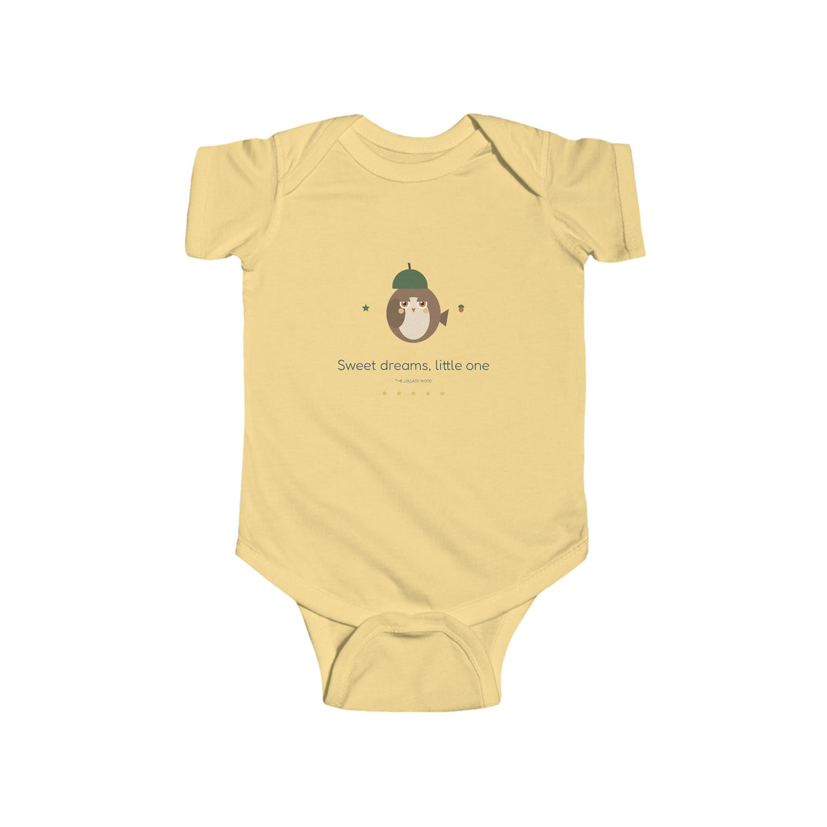 The Lullaby Wood Sweet Dreams Baby Bodysuit