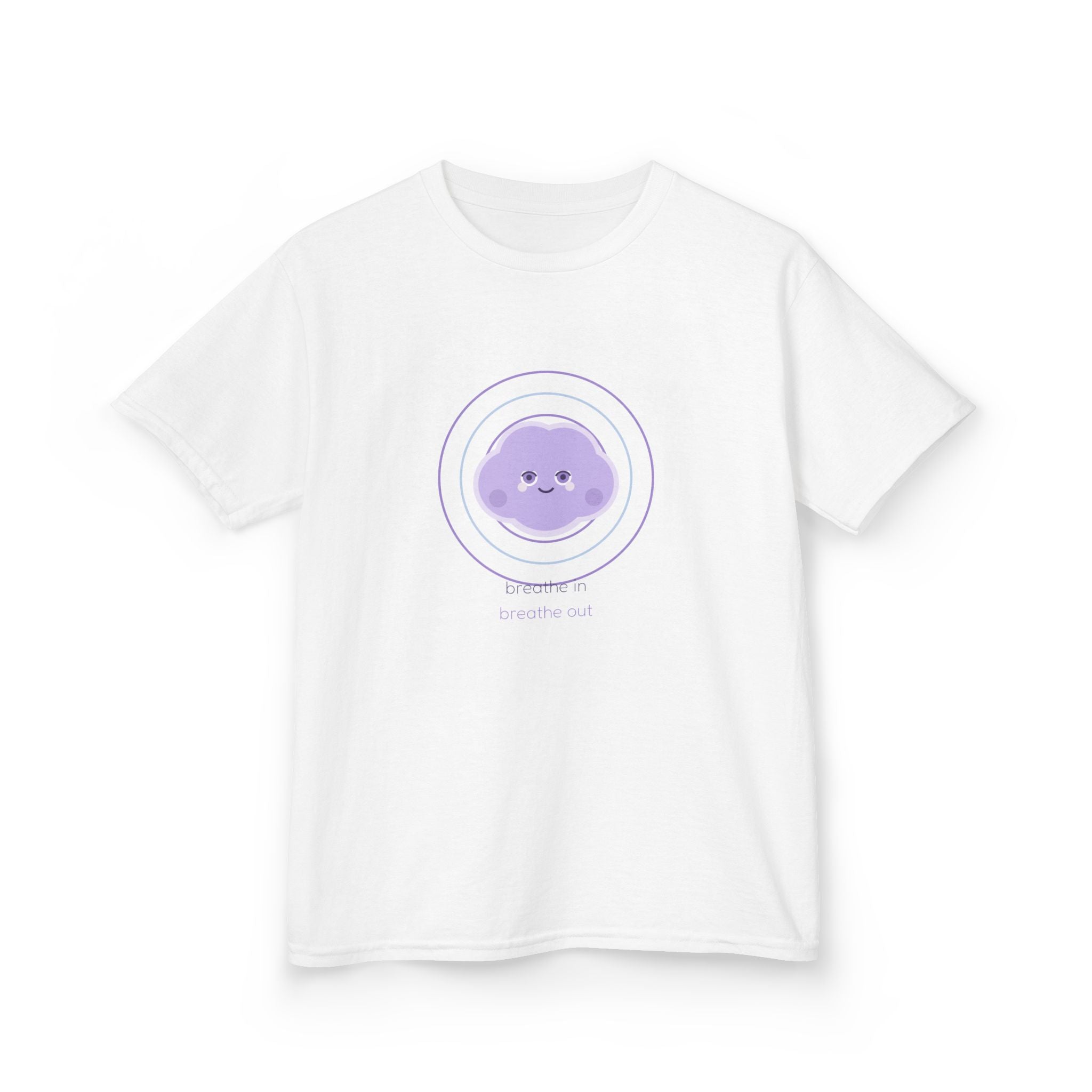 Breathe with Boo Breathe In Breathe Out Kids' T-Shirt