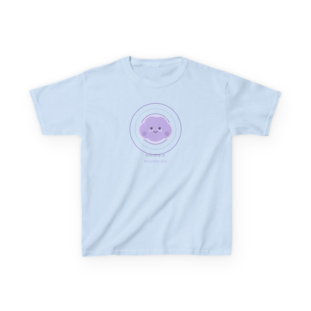 Breathe with Boo Breathe In Breathe Out Kids' T-Shirt