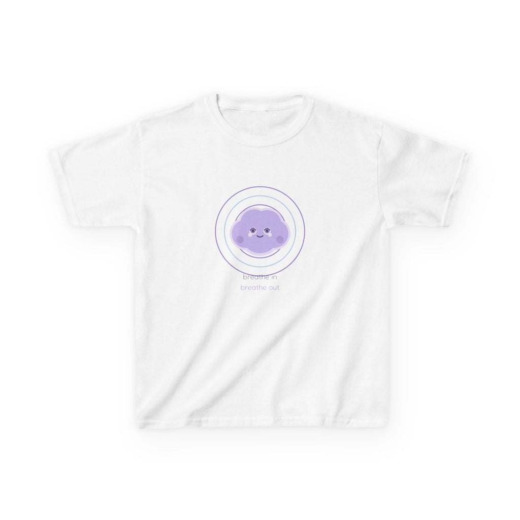 Breathe with Boo Breathe In Breathe Out Kids' T-Shirt