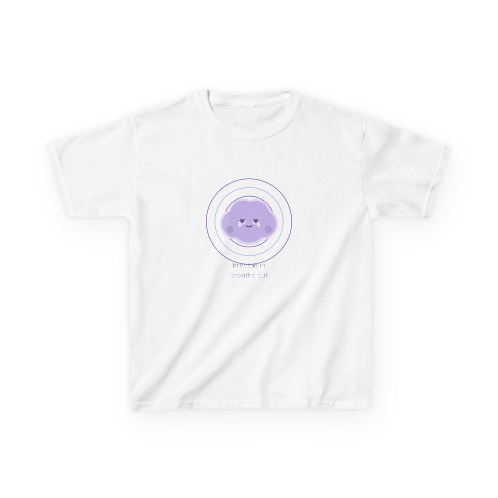 Breathe with Boo Breathe In Breathe Out Kids' T-Shirt