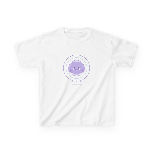 Breathe with Boo Breathe In Breathe Out Kids' T-Shirt